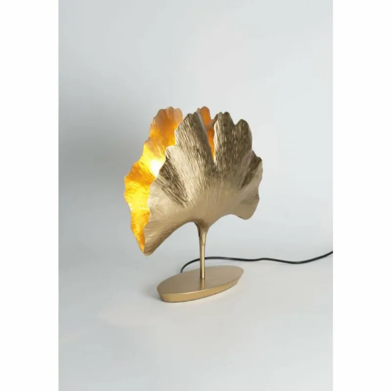 Lampes Dorées-Luminaires Holländer Lampe de table Holländer GINGKO Or, 1 lumière