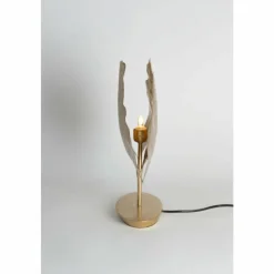 Lampes Dorées-Luminaires Holländer Lampe de table Holländer GINGKO Or, 1 lumière