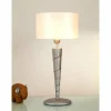 Lampes En Tissu-Luminaires Holländer Lampe de table Holländer INNOVAZIONE Argenté, 1 lumière