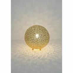 Lampes Dorées-Luminaires Holländer Lampe de table Holländer LILY Or, 1 lumière