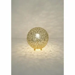 Lampes Dorées-Luminaires Holländer Lampe de table Holländer LILY Or, 1 lumière