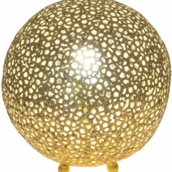 Lampes Dorées-Luminaires Holländer Lampe de table Holländer LILY Or, 1 lumière