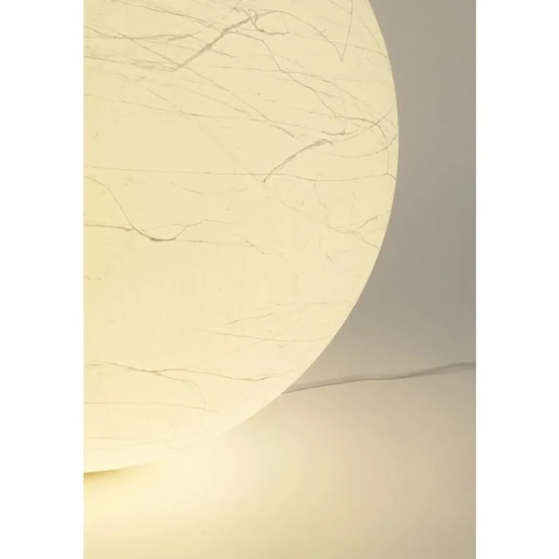 Luminaires Holländer Lampe de table Holländer MOON Blanc, 1 lumière* Lampes À Poser