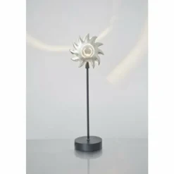Luminaires Holländer Lampe de table Holländer PICCOLA SOLE Noir, Argenté, 1 lumière* Lampes À Poser