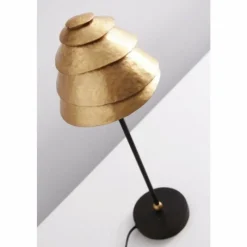 Lampes Dorées-Luminaires Holländer Lampe de table Holländer SNAIL ONE Brun doré, 1 lumière