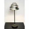 Luminaires Holländer Lampe de table Holländer SNAIL ONE Noir, Argenté, 1 lumière* Lampes À Poser