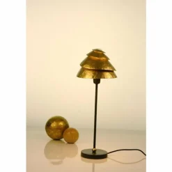 Lampes Dorées-Luminaires Holländer Lampe de table Holländer SNAIL ONE Brun doré, 1 lumière