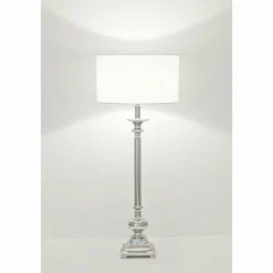 Luminaires Holländer Lampe de table Holländer TASSO Argenté, 1 lumière* Lampes À Poser