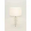 Lampes En Tissu-Luminaires Holländer Lampe de table Holländer TEMPO Transparent, 1 lumière