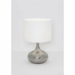 Luminaires Holländer Lampe de table Holländer VARIAZIONE Argenté, 1 lumière* Lampes À Poser