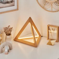 Luminaires Scandinaves-hofstein Lampe de table Huanchillas LED Écru, 1 lumière