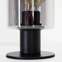 hofstein Lampe de table Hunouri Noir, 1 lumière