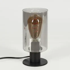 hofstein Lampe de table Hunouri Noir, 1 lumière