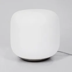 Idual Lampe de table Thyme LED Nickel mat, 1 lumière, Télécommandes, Changeur de couleurs