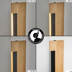 hofstein Lampe de table Inzino LED Écru, Noir, 1 lumière