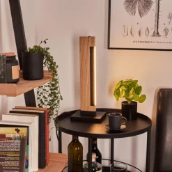 hofstein Lampe de table Inzino LED Écru, Noir, 1 lumière