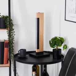 hofstein Lampe de table Inzino LED Écru, Noir, 1 lumière