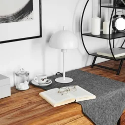 hofstein Lampe de table Kaitulai Blanc, 1 lumière* Lampes À Poser