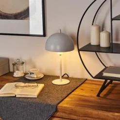 hofstein Lampe de table Kaitulai Blanc, 1 lumière* Lampes À Poser