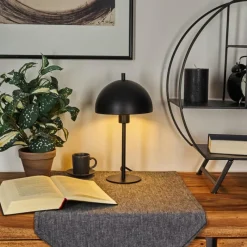 hofstein Lampe de table Kaitulai Noir, 1 lumière