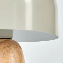 Luminaires Scandinaves-hofstein Lampe de table Kanchriech Écru, 1 lumière
