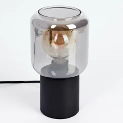 hofstein Lampe de table Keppoch Noir, 1 lumière