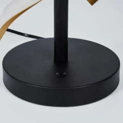 hofstein Lampe de table Khovet LED Noir, 1 lumière