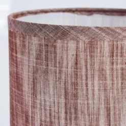 Lampes En Tissu-hofstein Lampe de table Kigombo Brun, 1 lumière