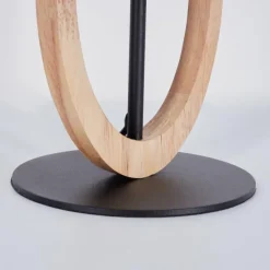 Lampes En Tissu-hofstein Lampe de table Kintore Brun, Noir, 1 lumière