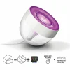 Luminaires Philips Lampe de table, kit d'extension Philips Hue Ambiance White & Color Iris LED Transparent, Blanc, 1 lumière, Changeur de couleurs