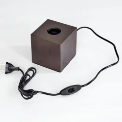 Lampes Vintages & Rétros-hofstein Lampe de table Lagradioule Brun, Bronze, 1 lumière