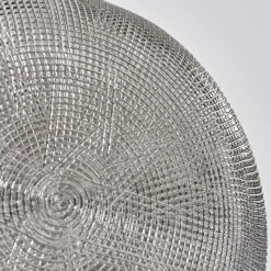 Lampes En Tissu-hofstein Lampe de table Lahnus Chrome, Argenté, 1 lumière