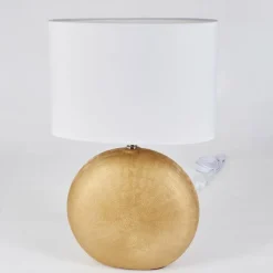 Lampes En Tissu-hofstein Lampe de table Lahnus Or, 1 lumière