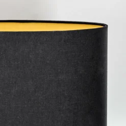 Lampes En Tissu-hofstein Lampe de table Lahnus Or, 1 lumière