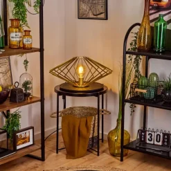 Lampes Industrielles-hofstein Lampe de table Larson Laiton, 1 lumière