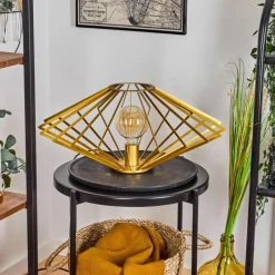 Lampes Industrielles-hofstein Lampe de table Larson Laiton, 1 lumière