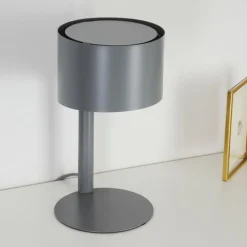 hofstein Lampe de table Launceston Gris, 1 lumière