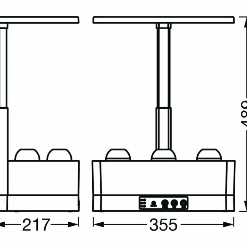 Luminaires Ledvance Lampe de table LEDVANCE Indoor Garden Noir, 1 lumière* Éclairage Led