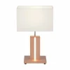 Luminaires Rustiques-Luminaires Leuchten Direkt Lampe de table Leuchten Direkt AMADA Bois clair, 1 lumière