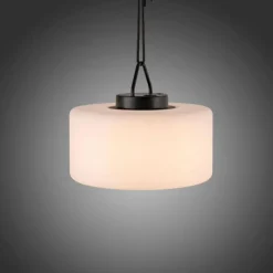Luminaires Leuchten Direkt Lampe de table Leuchten Direkt HOLLY LED Noir, Blanc, 1 lumière, Changeur de couleurs