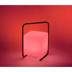 Luminaires Leuchten Direkt Lampe de table Leuchten Direkt KENO LED Noir, 1 lumière, Télécommandes, Changeur de couleurs