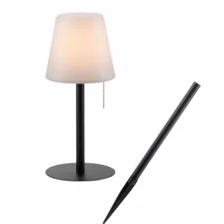 Luminaires Leuchten Direkt Lampe de table Leuchten Direkt KENO LED Noir, 1 lumière