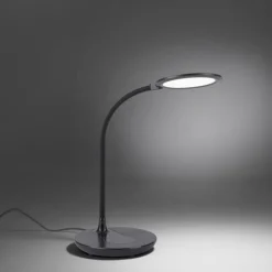 Luminaires Leuchten Direkt Lampe de table Leuchten Direkt ASTRID LED Noir, 1 lumière* Éclairage Led