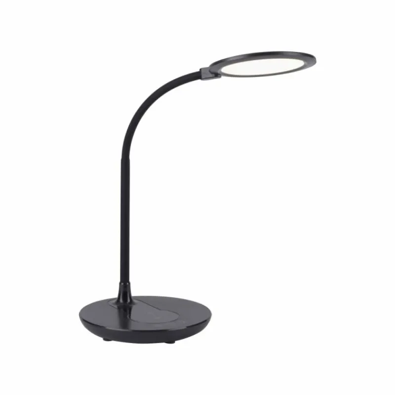Luminaires Leuchten Direkt Lampe de table Leuchten Direkt ASTRID LED Noir, 1 lumière* Éclairage Led