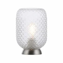 Luminaires Leuchten Direkt Lampe de table Leuchten Direkt REISHI Argenté, 1 lumière