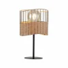 Luminaires Leuchten Direkt Lampe de table Leuchten-Direkt REED Noir, 1 lumière* Lampes À Poser