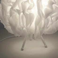 Luminaires Leuchten Direkt Lampe de table Leuchten-Direkt LOLASMART-NAOMI LED Blanc, 1 lumière, Télécommandes