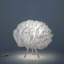 Luminaires Leuchten Direkt Lampe de table Leuchten-Direkt LOLASMART-NAOMI LED Blanc, 1 lumière, Télécommandes