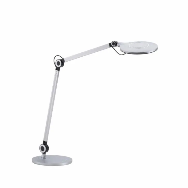 Luminaires Leuchten Direkt Lampe de table Leuchten-Direkt NIKLAS LED Aluminium, 1 lumière* Éclairage Led