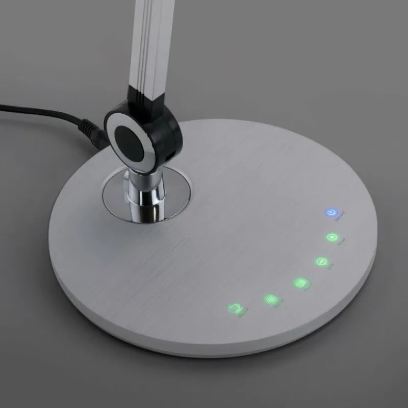 Luminaires Leuchten Direkt Lampe de table Leuchten-Direkt NIKLAS LED Aluminium, 1 lumière* Éclairage Led